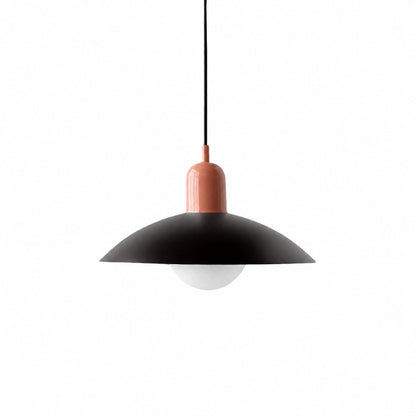 Lirra Creative Macaron Pendant Lamp - Scandinavian Style Iron Lamp for Bedroom & Kids Room