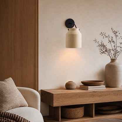 Hanton Moderne, minimalistische Wandleuchte aus Messing und Glas – feuchtigkeitsbeständig für Badezimmer