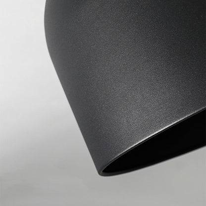 Stylische Skandinavische Rund Metall Deckenleuchte