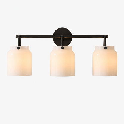 Moderne 3-flammige Wandleuchte Hanton – Badezimmerleuchte aus Metall