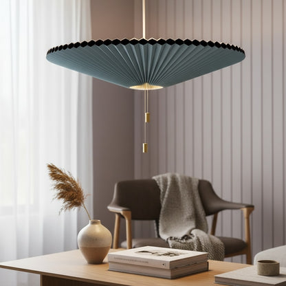 Vellmuse Vintage Interactive Umbrella Pendant Lamp - Adjustable Lampshade Light for Any Space N25