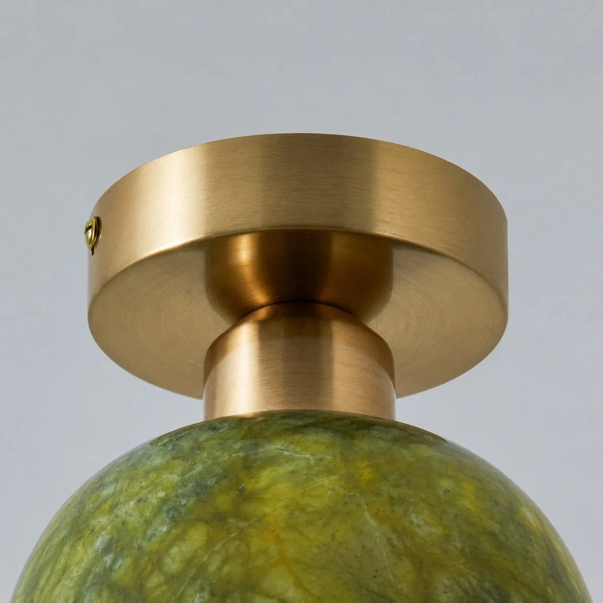 Brass canopy close-up