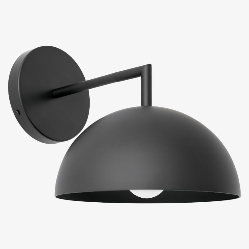 Metio Dome Minimalist Wall Sconce Modern Style for Bedroom & Hallway