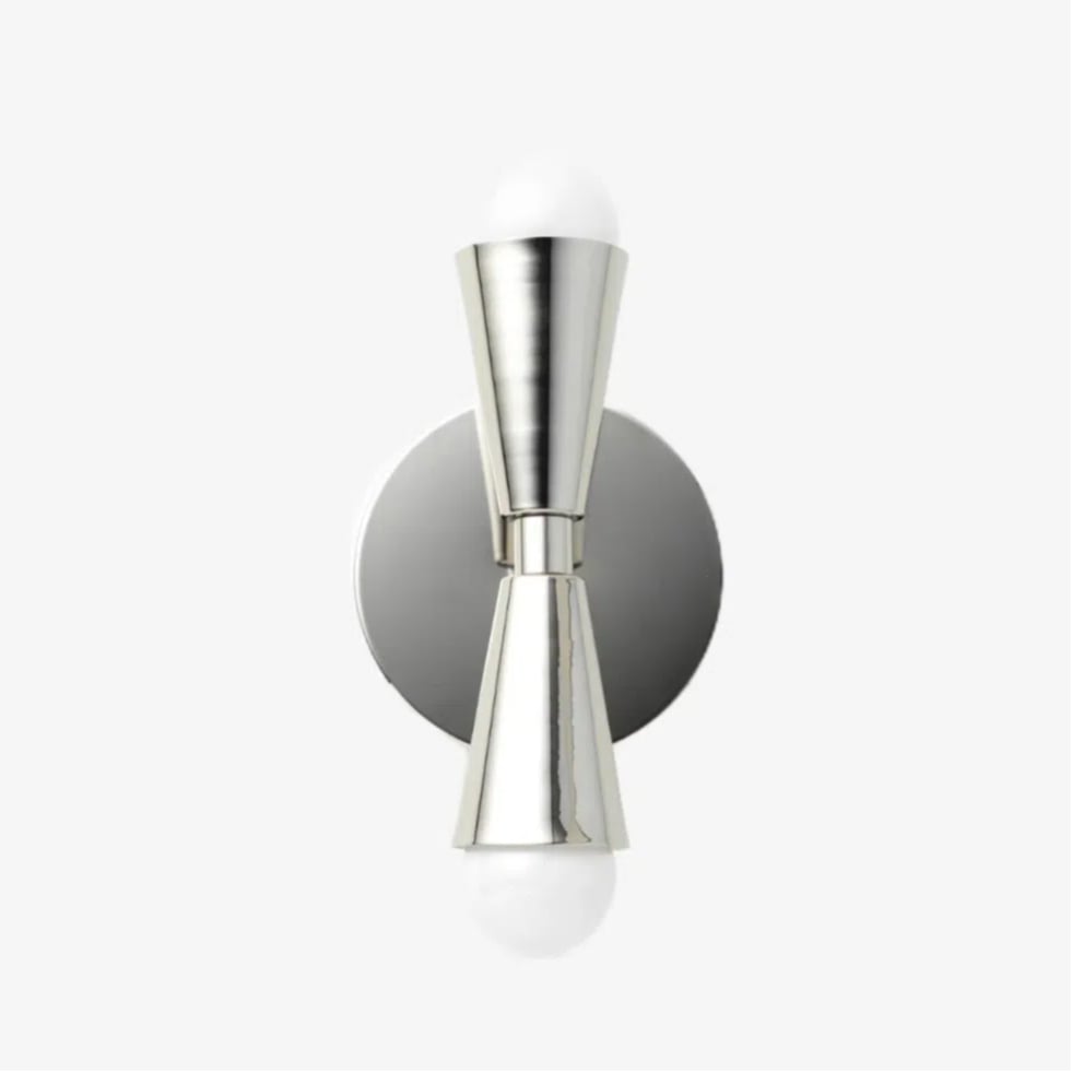 Pyralis Cone Linear Statement Wall Sconce - Modern Two Light Fixture