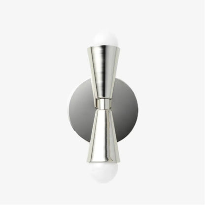 Pyralis Cone Linear Statement Wall Sconce - Modern Two Light Fixture