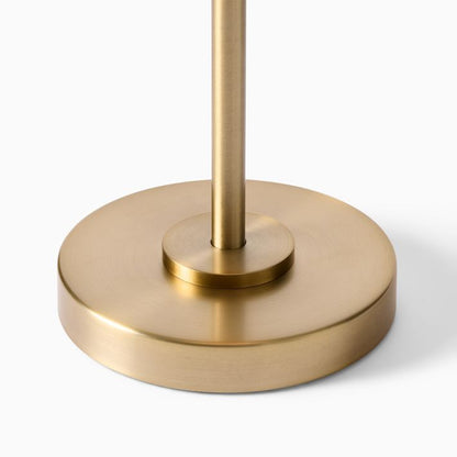 Diora Tischlampe und Stehlampe - Moderner Linear Stil Eleganter Leinen Lampenschirm für Wohnzimmer