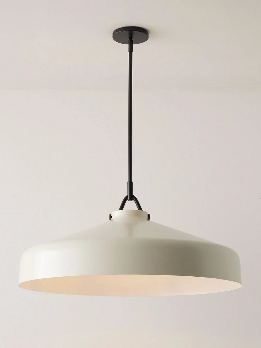 Skandinavisch Metallstange Glockenform Pendelleuchte