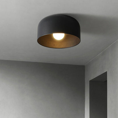 Stylische Skandinavische Rund Metall Deckenleuchte