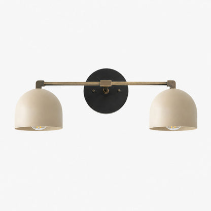 Metio Dome Mid-Century Deep Ball Vanity Lamp - Brass Wall Sconce（副本）