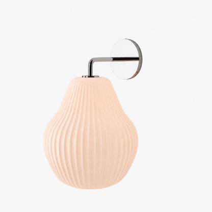 Rivrona Wandleuchte aus geripptem Glas – elegante, moderne Beleuchtung für Flur und Schlafzimmer