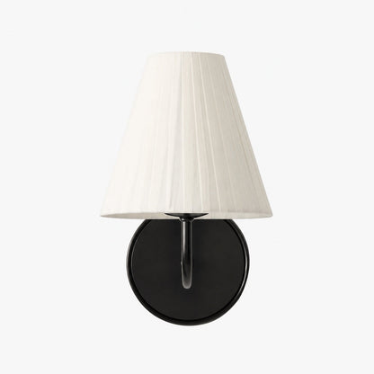 Fibura Zeitlose Wandleuchte mit Leinen Schirm - Minimalistisches Design für stilvolle Innenräume