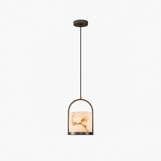 Cortland Alabaster Pendant Light