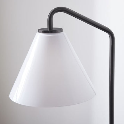 Conica Sculptural Cone Table Lamp - Modern Glass Lighting for Bedroom or Desk