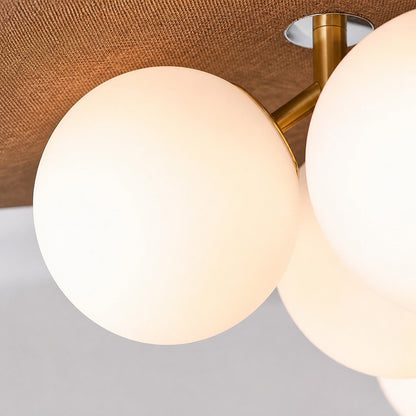 Orrise Blooming Petal Chandelier – Modern Metal and Wood for Living Rooms and Dining Rooms