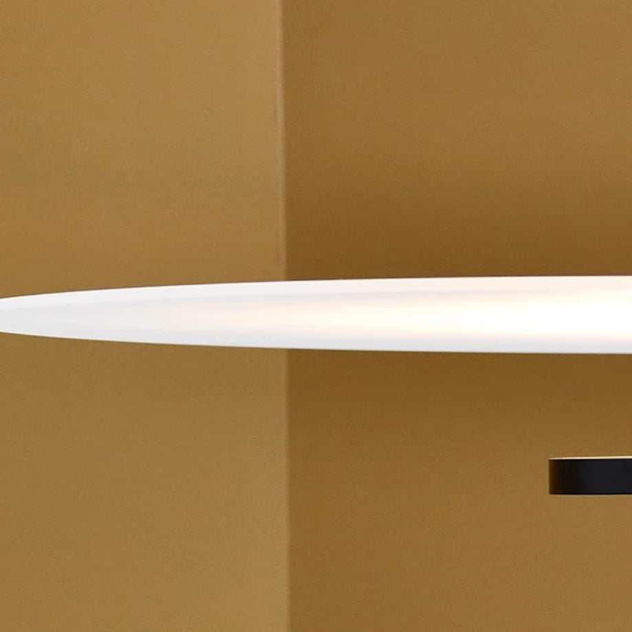 Mid Century Modern Flat Disc LED Pendelleuchte für Küche