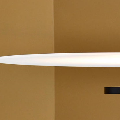 Mid Century Modern Flat Disc LED Pendelleuchte für Küche
