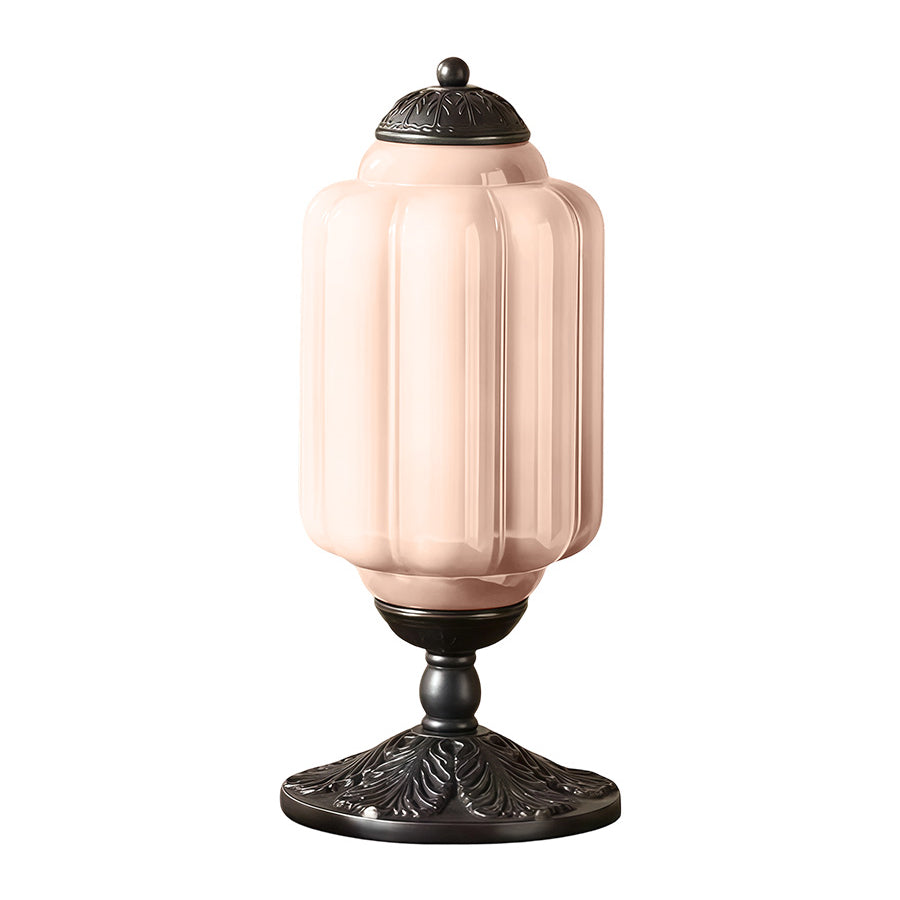 Eloise Tischlampe - Vintage Design Glas Tischlampe