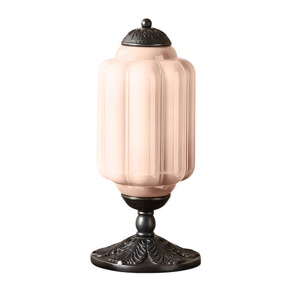 Eloise Tischlampe - Vintage Design Glas Tischlampe