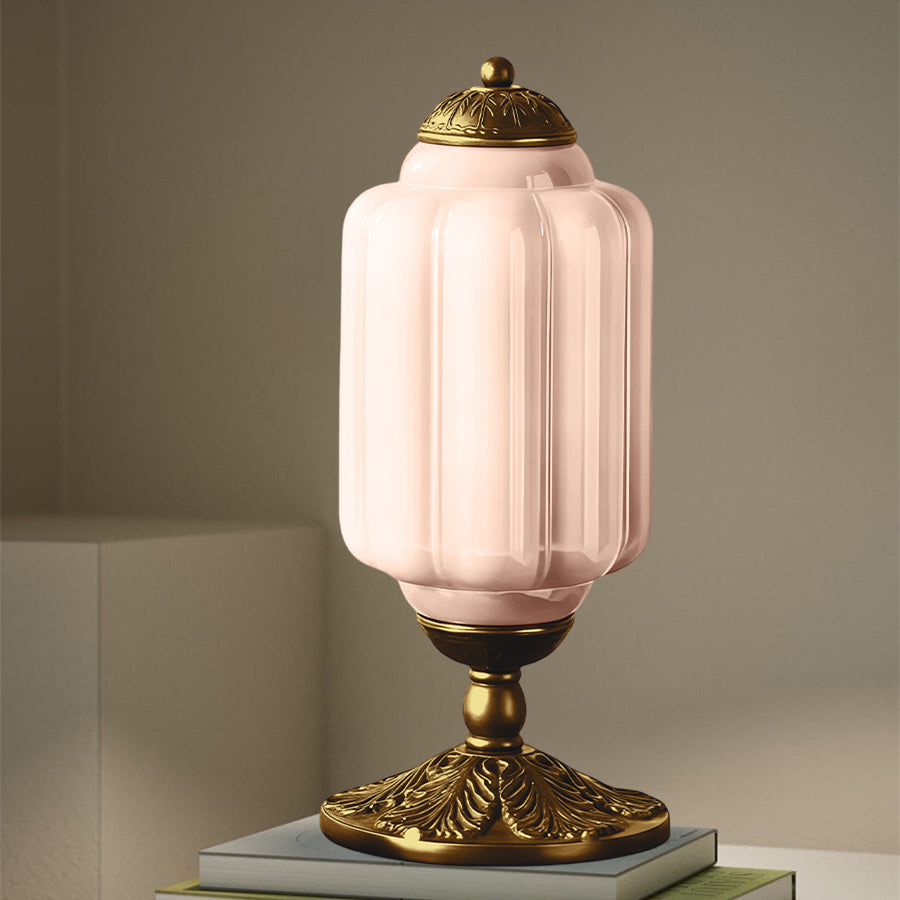 Eloise Tischlampe - Vintage Design Glas Tischlampe