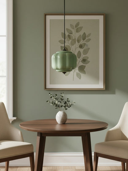 Eloise Glass Pendant Light - Vintage Pendant Light Dining Table