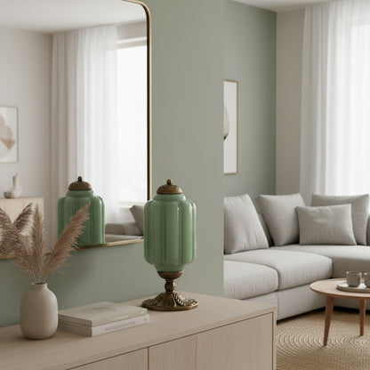 Eloise Table Lamp - Vintage Design Glass Table Lamp