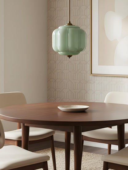 Eloise Glass Pendant Light - Vintage Pendant Light Dining Table