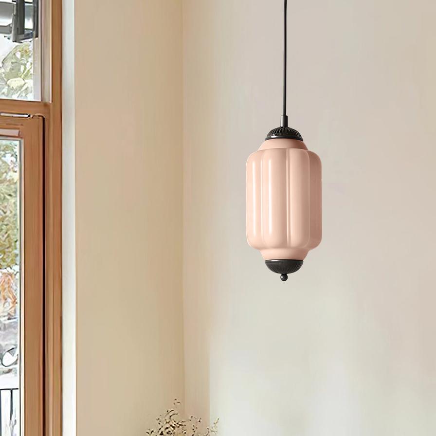 Eloise Petite Pendelleuchte - Vintage Milchglaslampe