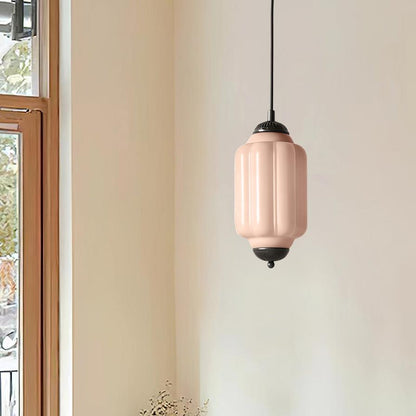 Eloise Petite Pendelleuchte - Vintage Milchglaslampe