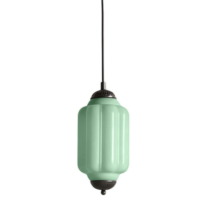 Eloise Petite Pendelleuchte - Vintage Milchglaslampe