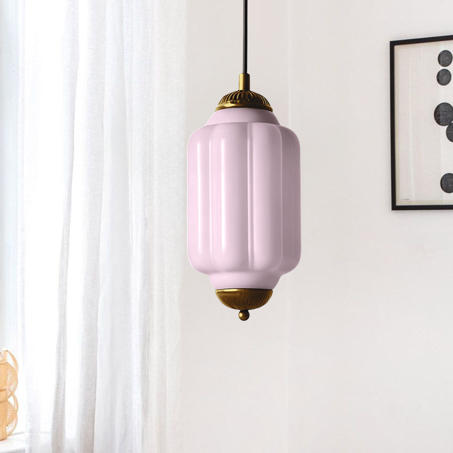 Eloise Petite Pendelleuchte - Vintage Milchglaslampe