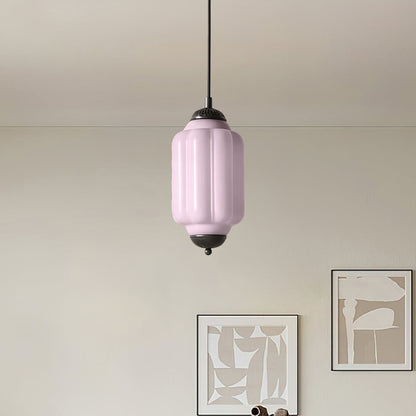 Eloise Petite Pendelleuchte - Vintage Milchglaslampe