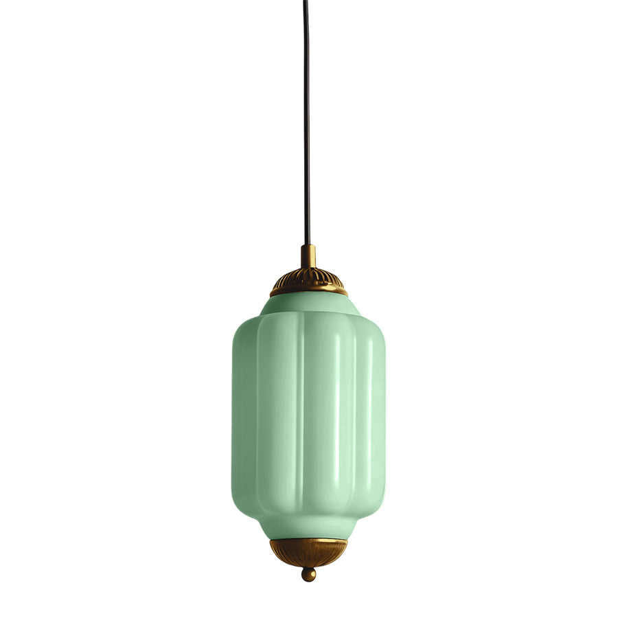Eloise Petite Pendelleuchte - Vintage Milchglaslampe