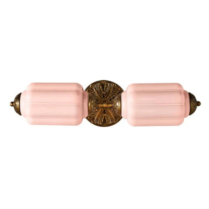 Eloise Glas Wandleuchte - Vintage Milchglas Wandleuchte Schminktisch
