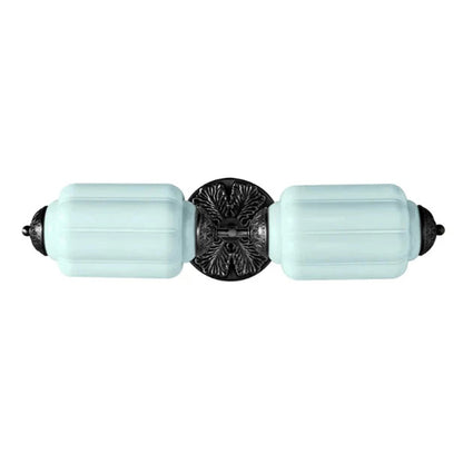 Eloise Glas Wandleuchte - Vintage Milchglas Wandleuchte Schminktisch