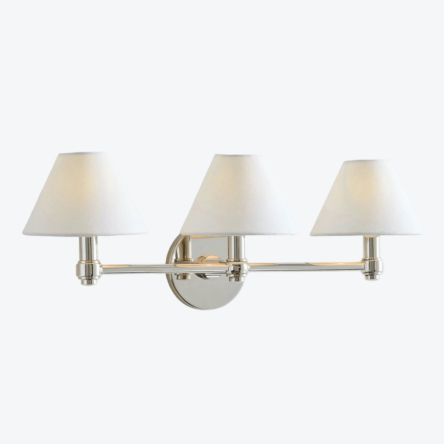 Everett Contemporary Metal Wall Light with Cylindrical Shades for Hallway and Bedroom