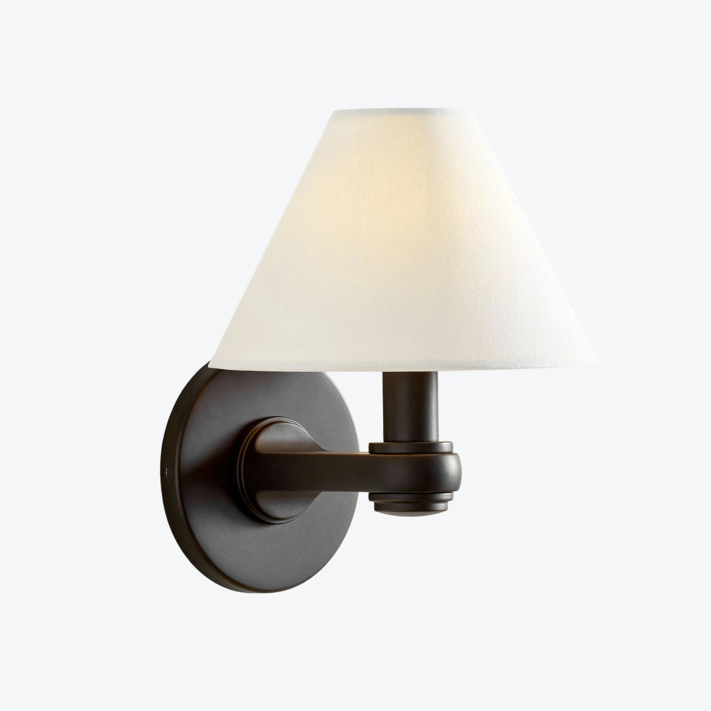 Everett Contemporary Metal Wall Light with Cylindrical Shades for Hallway and Bedroom