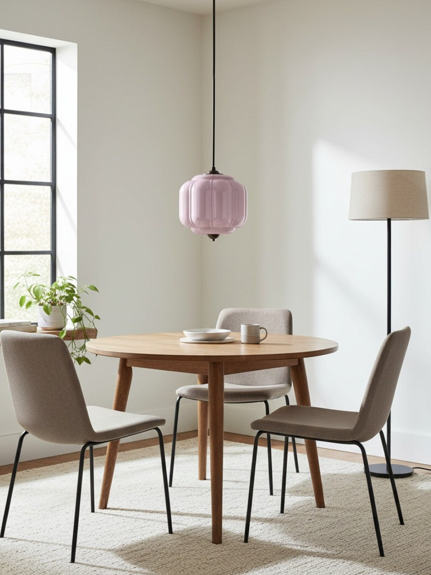 Eloise Glass Pendant Light - Vintage Pendant Light Dining Table