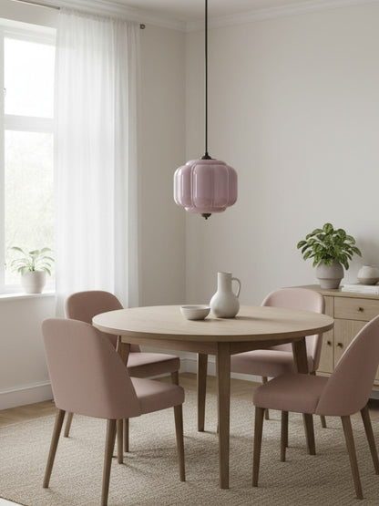 Eloise Glass Pendant Light - Vintage Pendant Light Dining Table