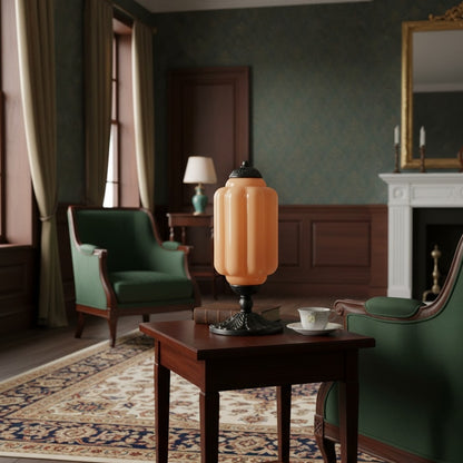 Eloise Table Lamp - Vintage Design Glass Table Lamp