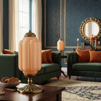 Eloise Table Lamp - Vintage Design Glass Table Lamp