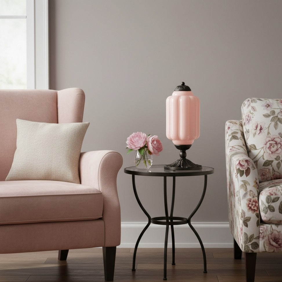 Eloise Table Lamp - Vintage Design Glass Table Lamp