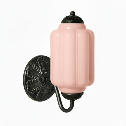 Eloise Glass Sconce - Vintage Milk Glass Wall Lamp