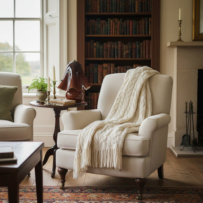 Bellina Elegant Glass Table Lamp – Sleek Design for Bedside or Desk