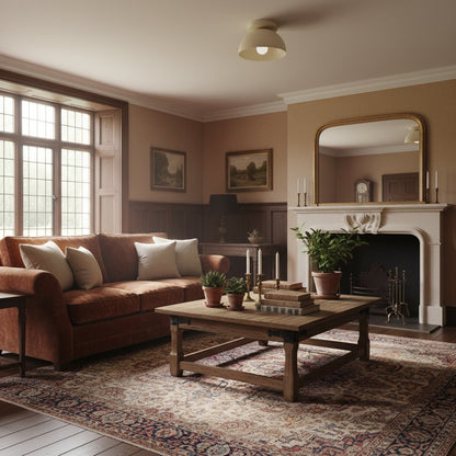 Metio Dome Minimalist Ceiling Light Modern Design for Bedrooms & Hallways