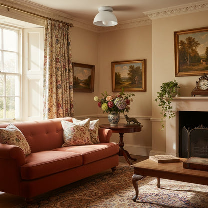 Metio Dome Minimalist Ceiling Light Modern Design for Bedrooms & Hallways