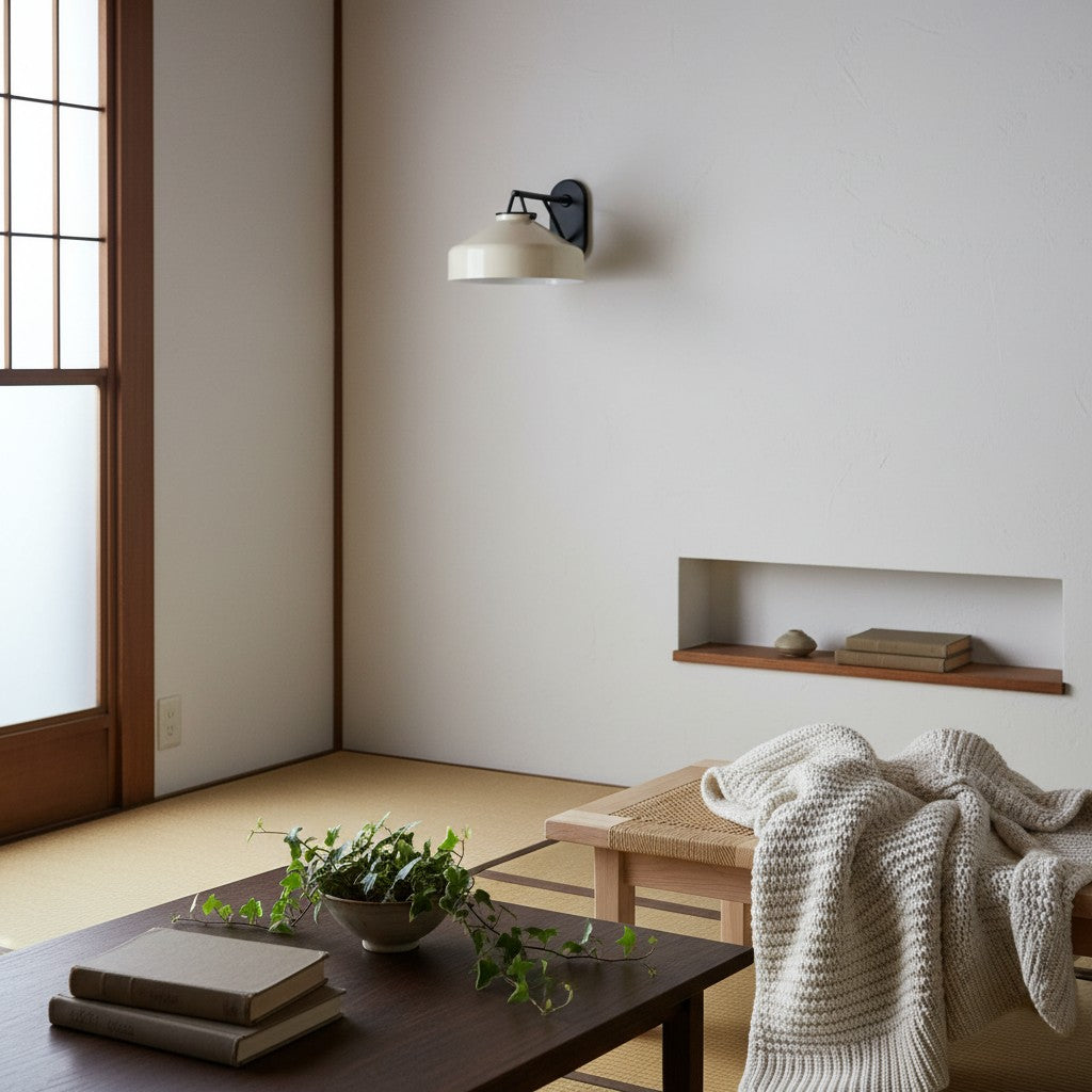 Hanton Schlanke Industrielle Außenwandleuchte für Moderne Terrassen