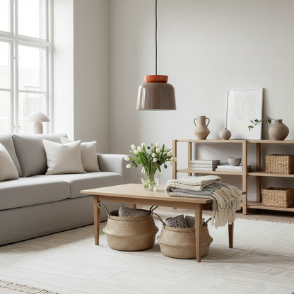 Fiesta Sculptural Bowl Pendant Lamp Nordic Style for Dining Table