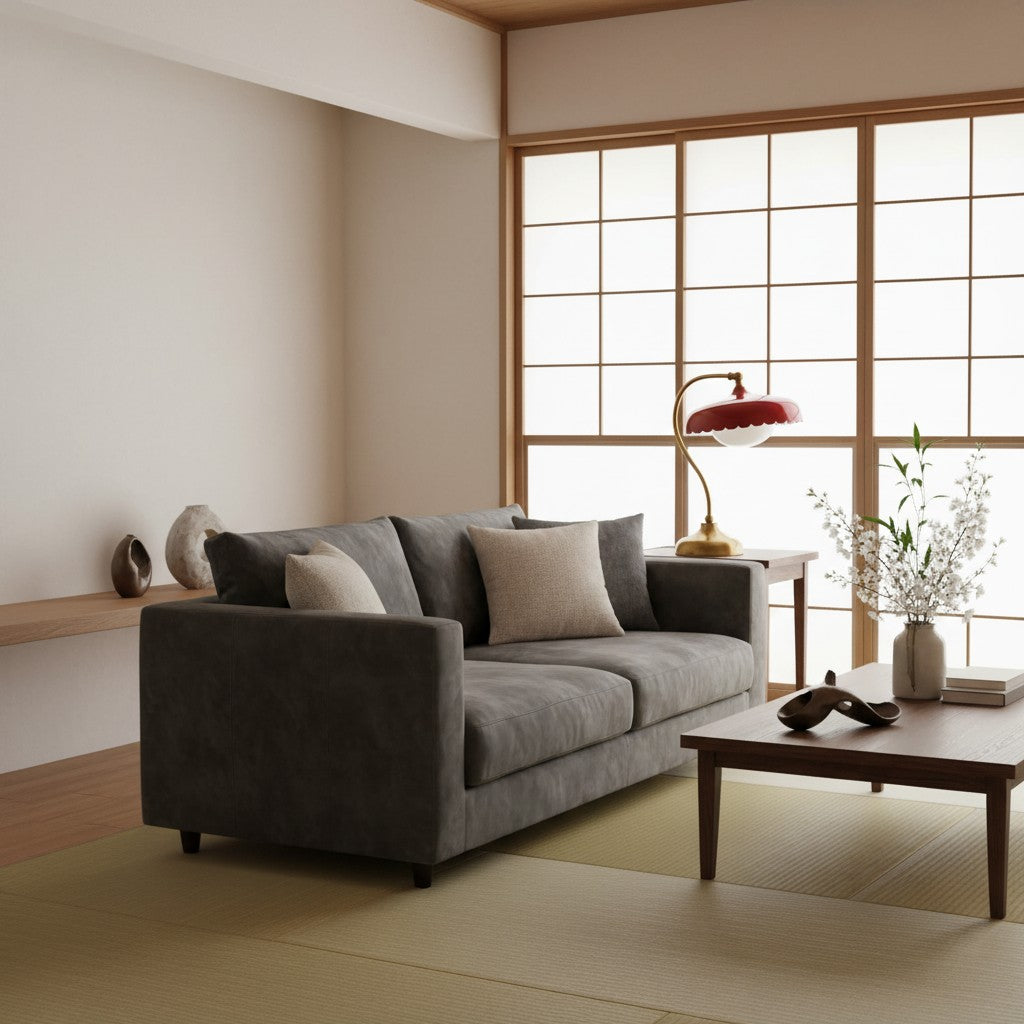 Rayla Vintage Modern Scallop Ceiling Light – Ambient Glow – Living Room & Bedroom