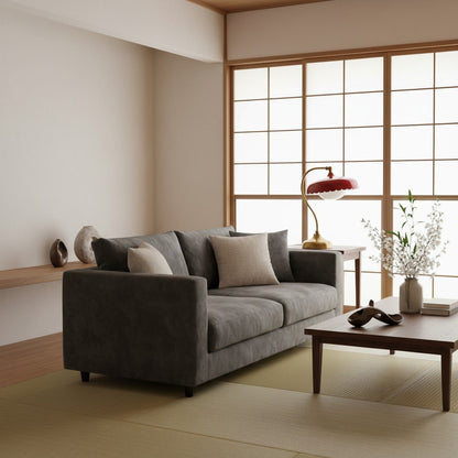 Rayla Vintage Modern Scallop Ceiling Light – Ambient Glow – Living Room & Bedroom