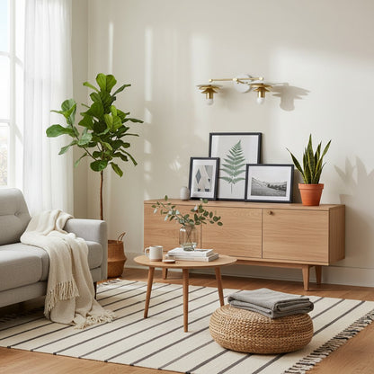 Artivo Layered Brass Design – Scandinavian Style – Wall Sconce – Ideal for Modern Bathrooms